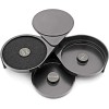 TonJin 1 Pack 3 Tier Bar Glass Rimmer for Margarita