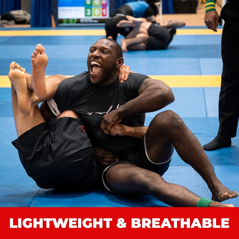 Gold BJJ Foundation Rash Guard - Ranked No-Gi and Gi