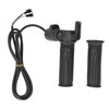 1 Pair Electric Bike Throttle Grip Rubber Twist Throttle Grips