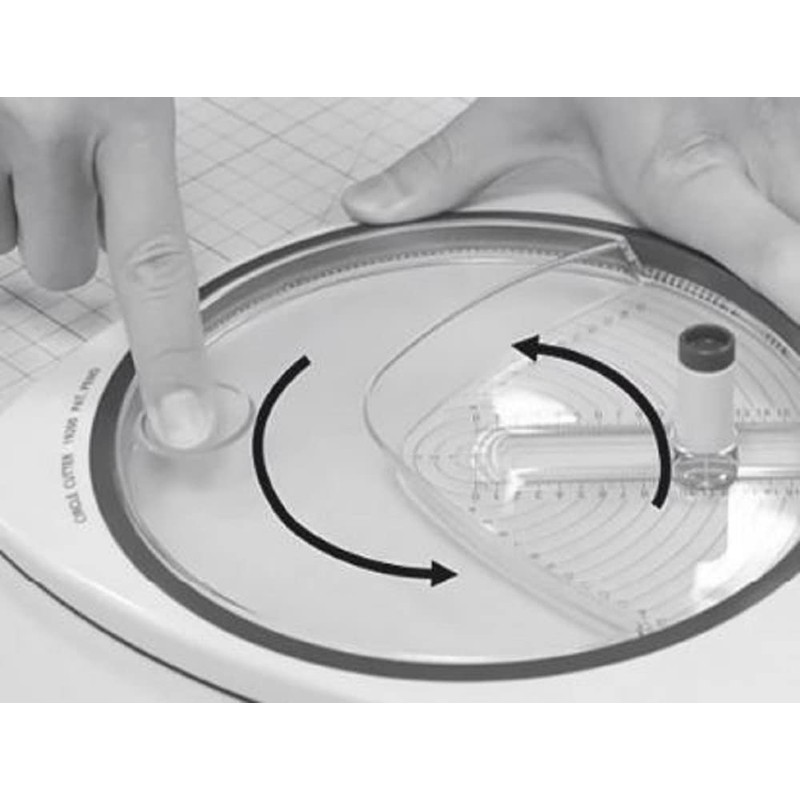 Rayher Cardmaking Circle Cutter with 3 Spare Blades