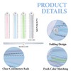 6Pcs Folding Ruler 15cm/30cm Foldable Ruler Precise Stationery Ruler Straight