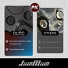 JiiinMiiin M14x1.5 Black Wheel Lug Bolts, WheelBolt Thread for Wheel