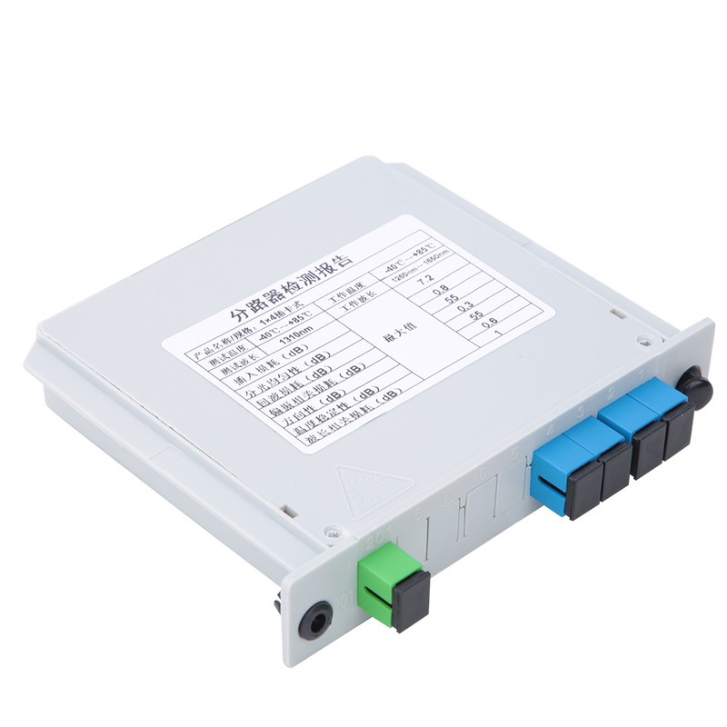 Fiber Optic Splitter High Quality 1X4 PLC for Optical Communication