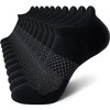 CS CELERSPORT 5 Pairs Women's Ankle Running Socks Cushioned Athletic