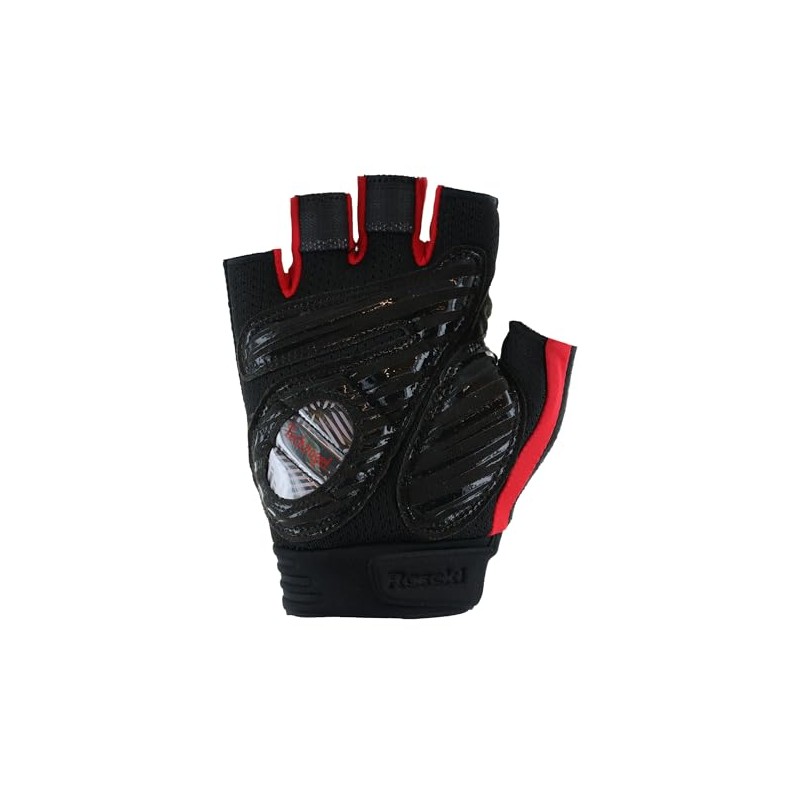 Roeckl Sports Isera 2 Cycling Gloves Short Black/Red 2025: Size: