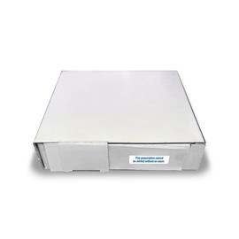 Doctor Stuff - Veterinarian File Folder Chart Labels, This Prescription Cannot Be Refilled Medication Vet Stickers, 1-5/8" x 3/8", White/Blue, 500/Roll, Tabbies Veterinary V-AN124