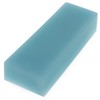 Blue Pure Filtered Rectangle Beeswax Bar 1 oz