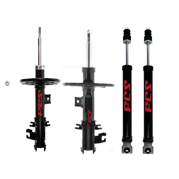 FCS Front Strut Assemblies and Rear Shocks Kit For Nissan Maxima S SV 2009-2014 Excluding Sport Package