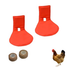 vomvomp 2 Pack Duck Splint Chicken Leg Splint for Poultry Broken Feet Curled Toes Goose Turkey