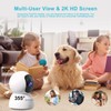 5G/2.4G Indoor Security Camera, 2K WiFi Camera for Home Security