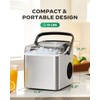Silonn Countertop Ice Maker - 9 Cubes Ready in 6