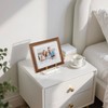 CRMPro Acrylic Easel Display Stand, Clear Table Easel Picture Frame