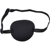 Black Children's Adult Vision Recovery Single Eye Patch Pads Adjustable