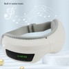 Heated Eye Massager Hot Compress USB Rechargeable 5 Modes Soothing