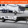 Set of 2 24" RV Stabilizer Jacks,7500LBS RV Trailer Stabilizer