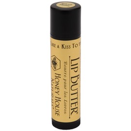 Honey House Naturals Lip Butter Tube Vanilla Almond