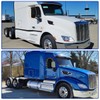 Door Mirror Black Cover fit for 2013-2022 Peterbilt 579 Truck