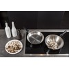 Barazzoni Le Inox Bratpfanne, 24 cm, aus Edelstahl 18/10, Silber,
