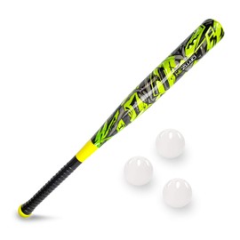 ORTIZ34 Graffiti Plastic Bat & Ball Homerun Set- David Ortiz Backyard Baseball Set for Youth, Kids, Teenagers, Adults