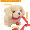 HOWADE Toy Puppy Electronic Interactive Plush Dog Toy for 2-3-4-5-6