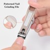 Apexay Nail Clippers with Catcher, Professional Nail Clippers No Splash