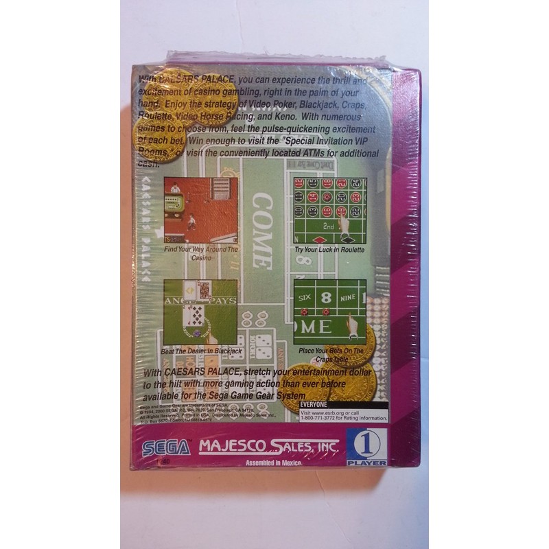 Ceasars Palace (Game Gear)