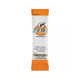 G Zero Thirst Quencher Powder Packets, 0.10 oz Individual Packets (40 Count) (Zero Orange)