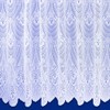 Maple Textiles White Net Curtain. 42" 105cm Drop in Luxury
