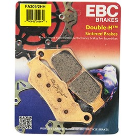 EBC Brakes Pastillas de Freno de Disco FA209/2HH, Negro