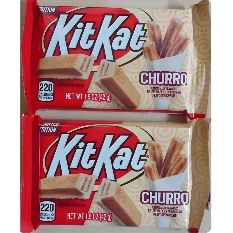KitKat (2)Kit Kat Holiday Churro flavored - LIMITED EDITION 1.5