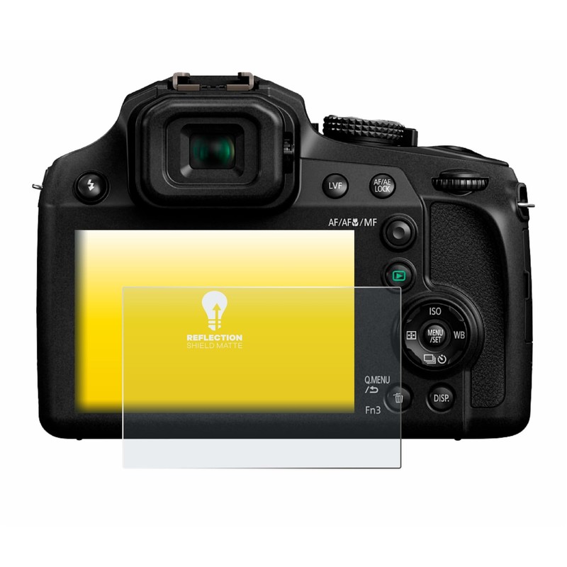 upscreen Anti-Glare Screen Protector Compatible with Panasonic Lumix DC-FZ82 Screen