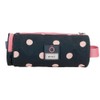 Enso Friends Together Round Pencil Case, Pink, 23 x 9