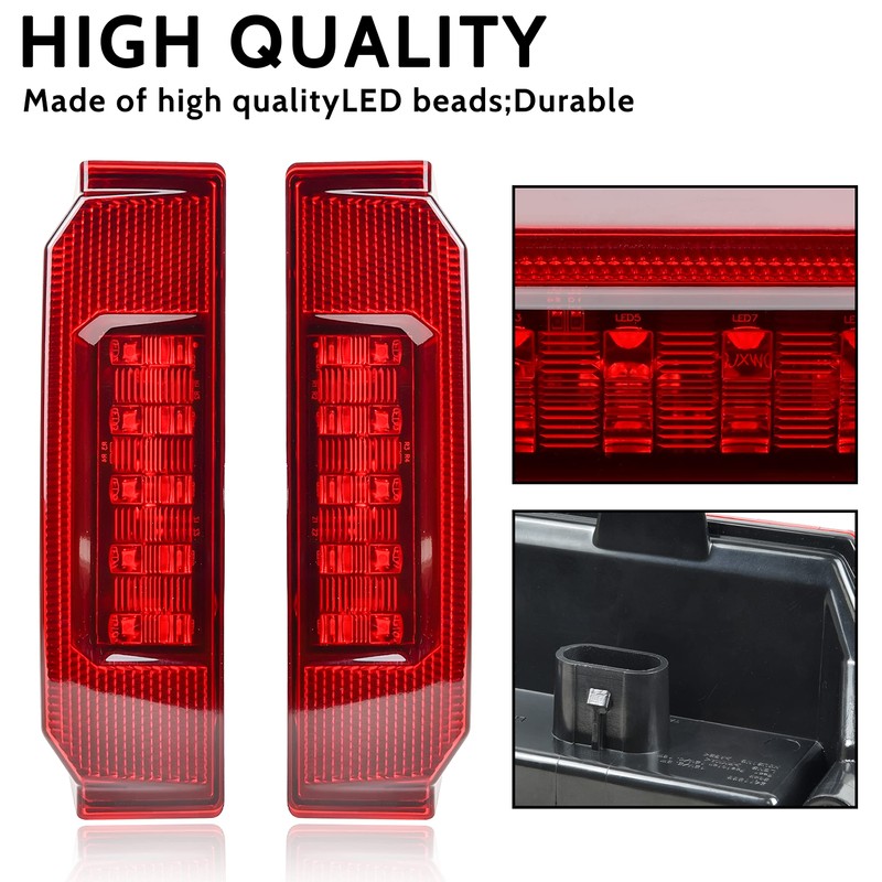 KATIMOTO UTV Rear Tail Light Assembly for Ranger 15-21, LED
