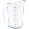 CAMBRO(キャンブロ) 計量カップ(ポリカーボネイト)200MCCW ポリカーボネイト アメリカ BKI15200