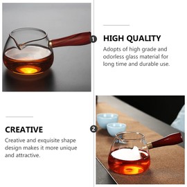 Glass Saucepan 350ml Nonstick Pasta Pot Small Milk Pan Glass Stovetop Pot Butter Warmer Kitchen Cooking Pot for Noodle Soup Milk Food Assorted Color