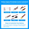 EEMB 3.6V Battery Pack 1200mAh PLC Lithium Battery Compatible for