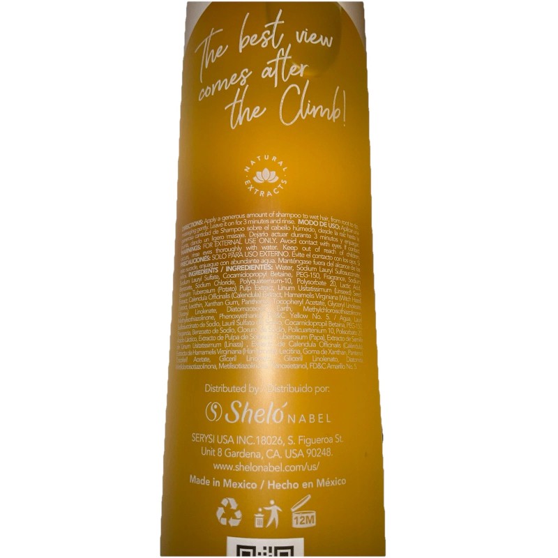 SHELO NABEL POTATO SHAMPOO 530ML STRENGTHEN&REP