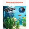 VEVOR Aquarium Wave Maker, 25W, 2380 GPH Adjustable Cross Flow