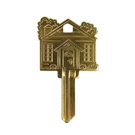 Lucky Line Brass House Key KW1/11 (B405K)