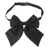 EKIND Adjustable Pre-tied Women Bow Tie, Solid Color Bowties for