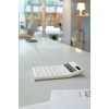 ±0 Plus or Minus Zero Calculator Electronic Calculator M (White)