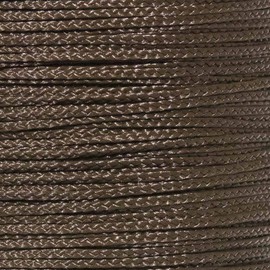 Craft County Lightweight Nylon Braided Utility Purpose Crafting Nano Cord – 300 FT Spools, 0.75 Diameter, Brown