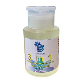 Diva Stuff,3 in 1 Make Up Remover, Toner and Face Wash