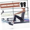 GRIRIW 1 Pair Skid Rowing Machine Pedals Durable Exercise Accessories