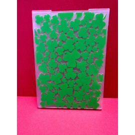 Unbranded CC Shamrock Embossing Folder Clover Patrick’s Day, Irish Spring Leprechaun Cards