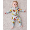 SUZEL - Pijama de viscosa de bambú para bebé, mameluco