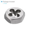 CoCud Hex Rethreading Die, M8 x 1.25 Pitch, Carbon Steel