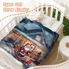 YeeJu Christmas Throw Blanket Baby Small Farmhouse Christmas Snow Blanket