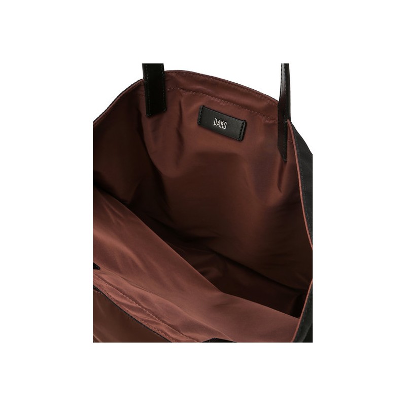 Daks Accessories 26SS EASY ON Black Reversible Eco Shoulder Bag