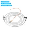PATIKIL 105mm Round Ceiling Light Plate Kit, 1 Set Light